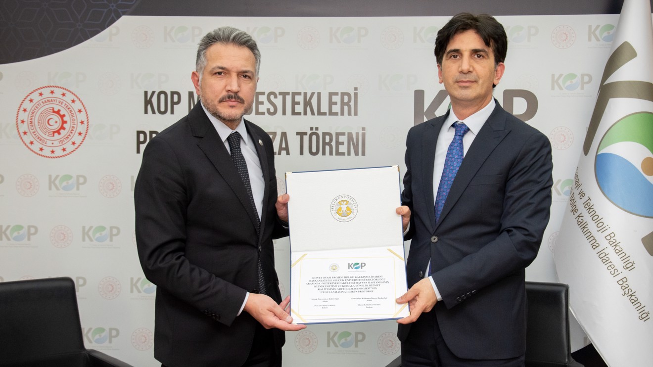 Selçuk Üniversitesi ve KOP, hayvan hastanesinde hizmet kalitesini artırmayı hedefliyor